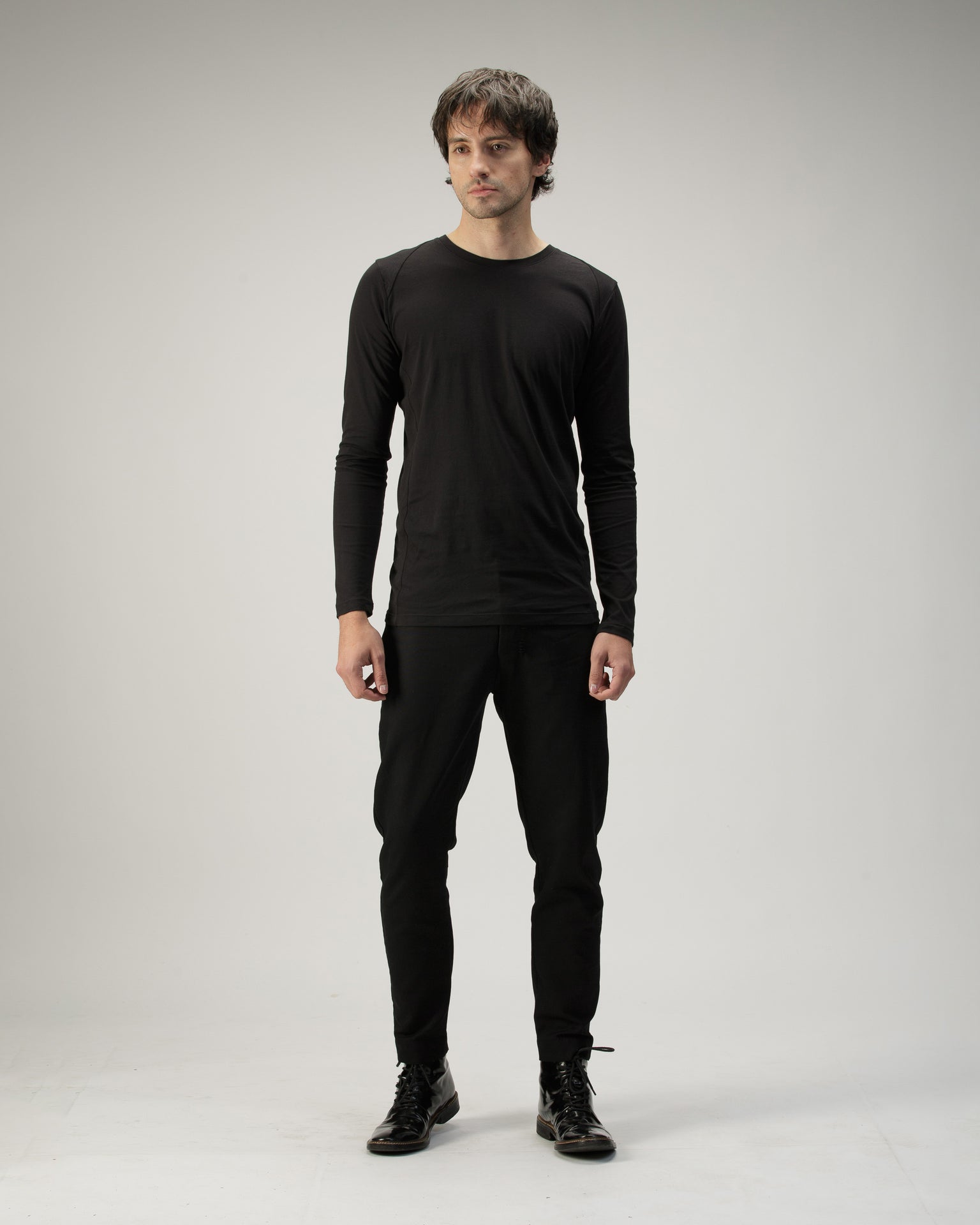 ARMOUR LONG SLEEVE T-SHIRT IN COTTON