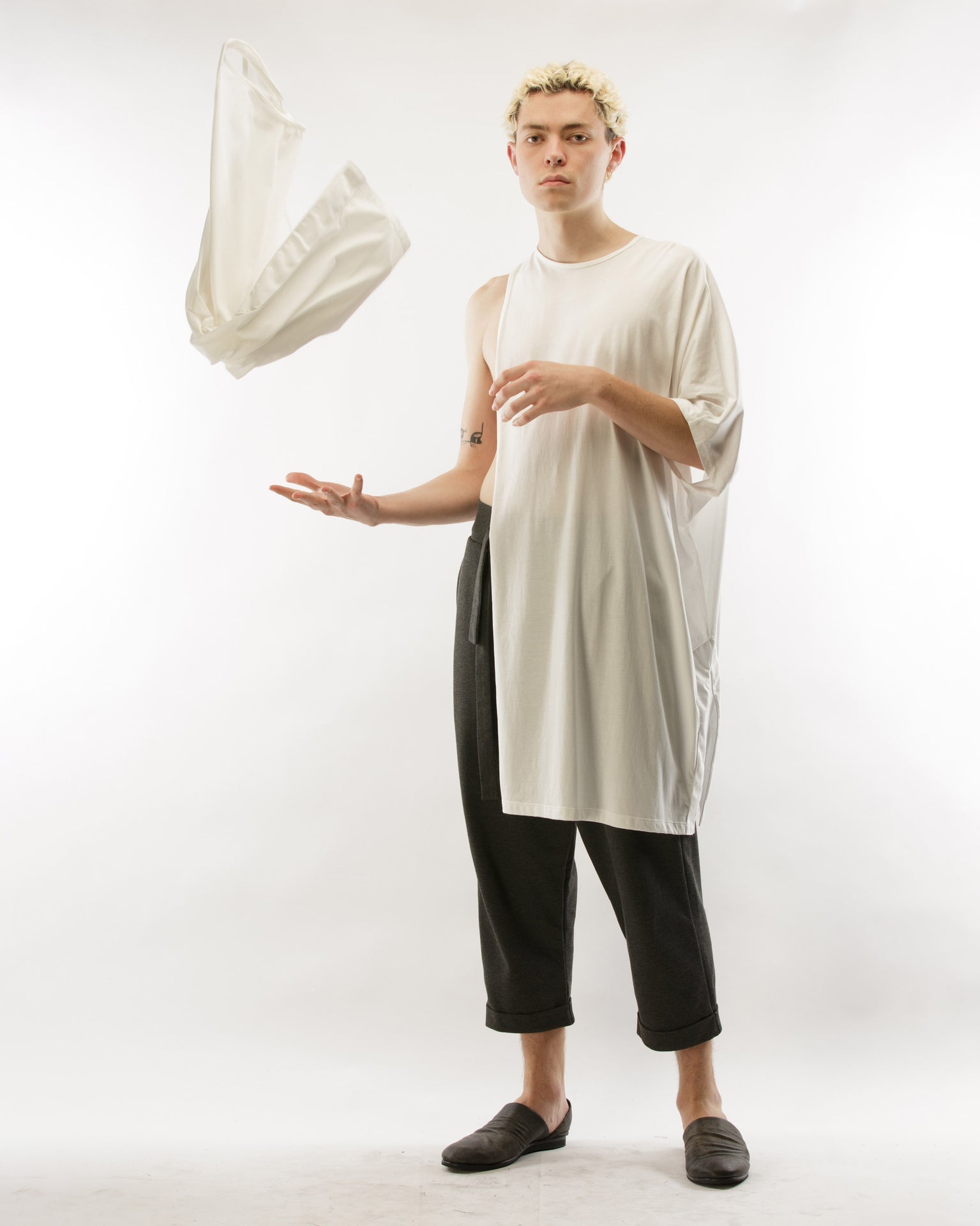 TWO-PIECE T-SHIRT IN COTTON