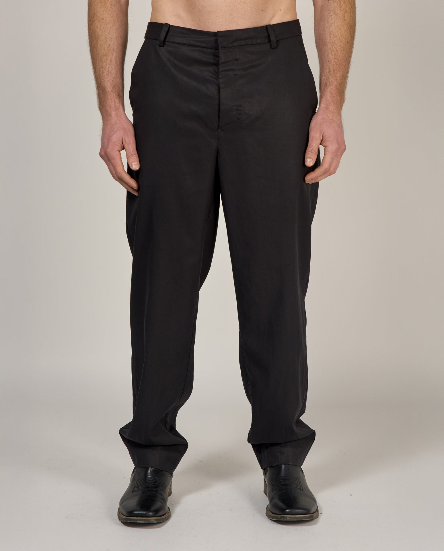 CLASSIC TENCEL TROUSERS