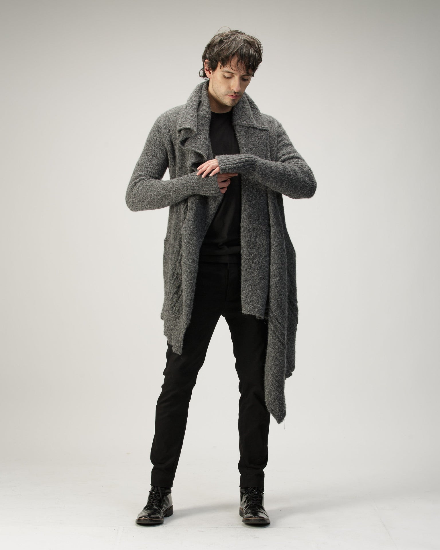 MOTH CARDIGAN IN ALPACA