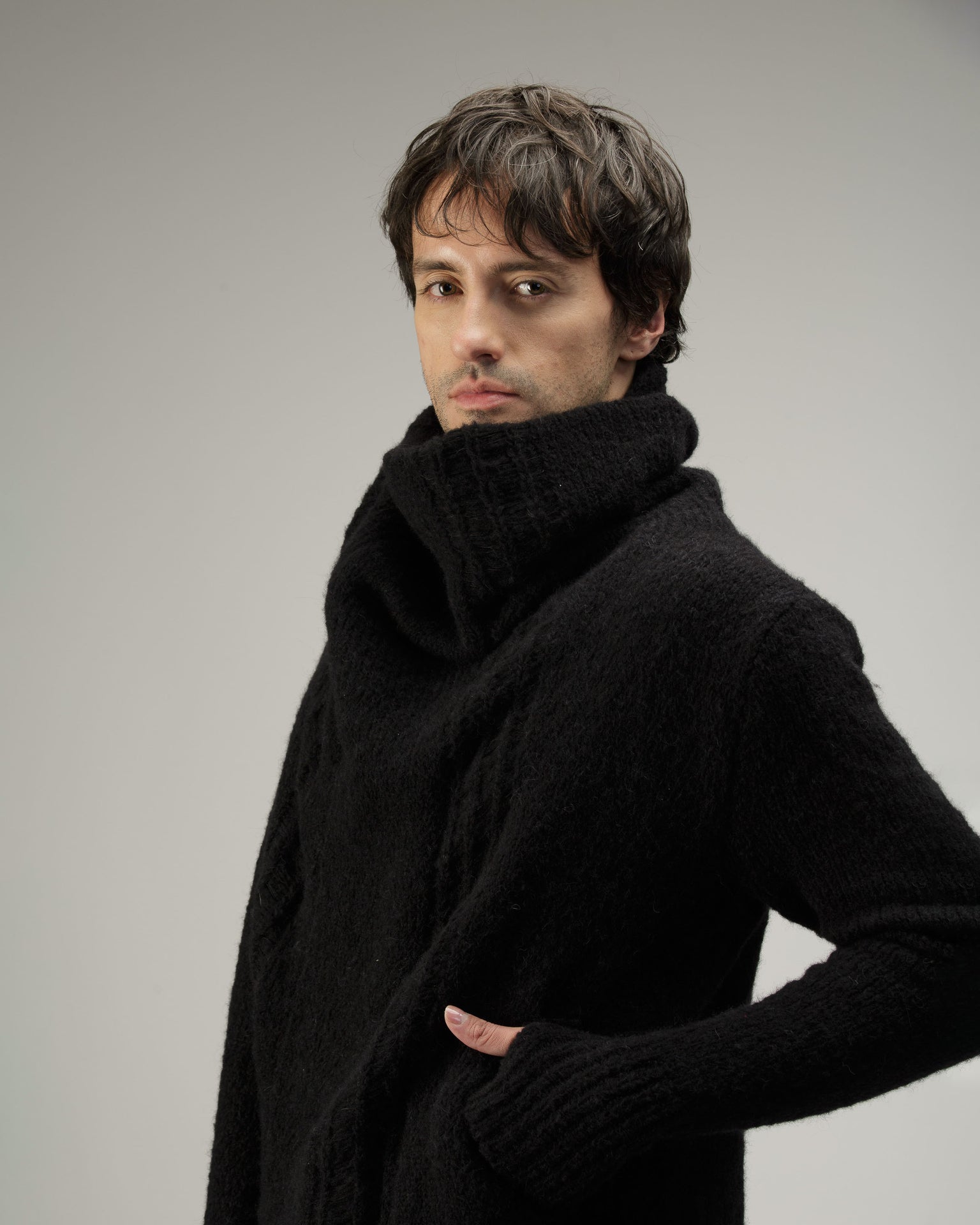 MOTH CARDIGAN IN ALPACA