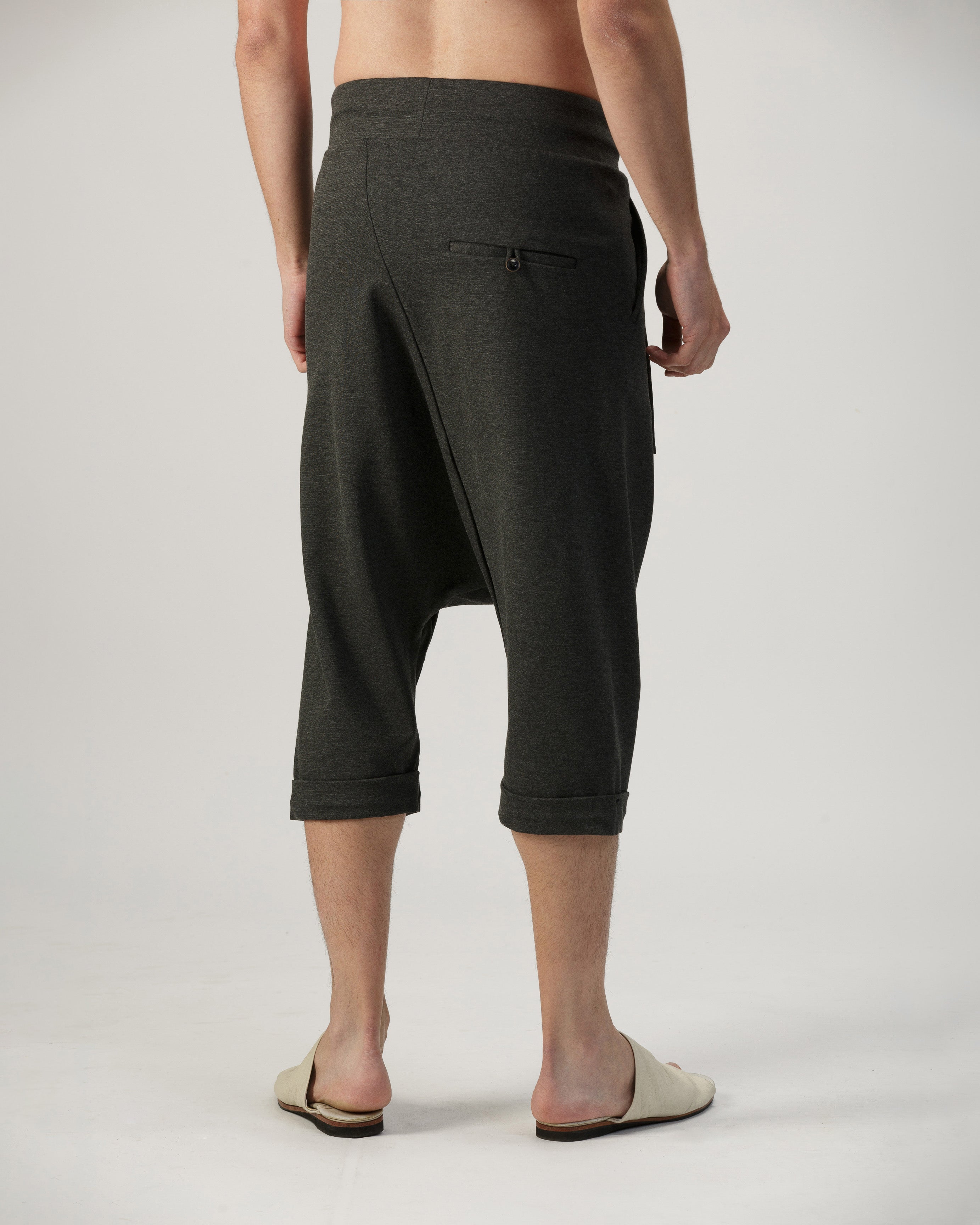 GREY TORNADO SHORTS