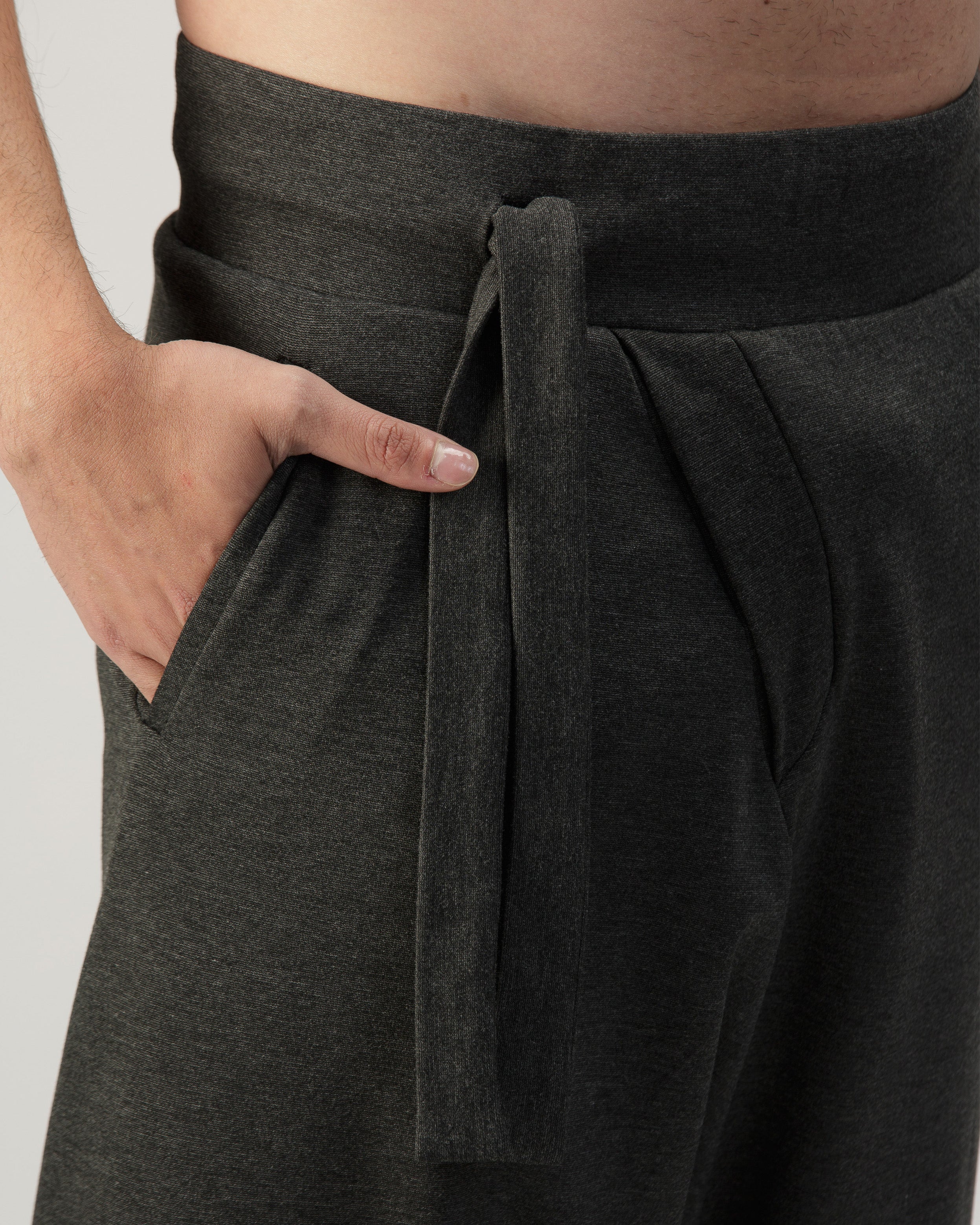 GREY TORNADO SHORTS