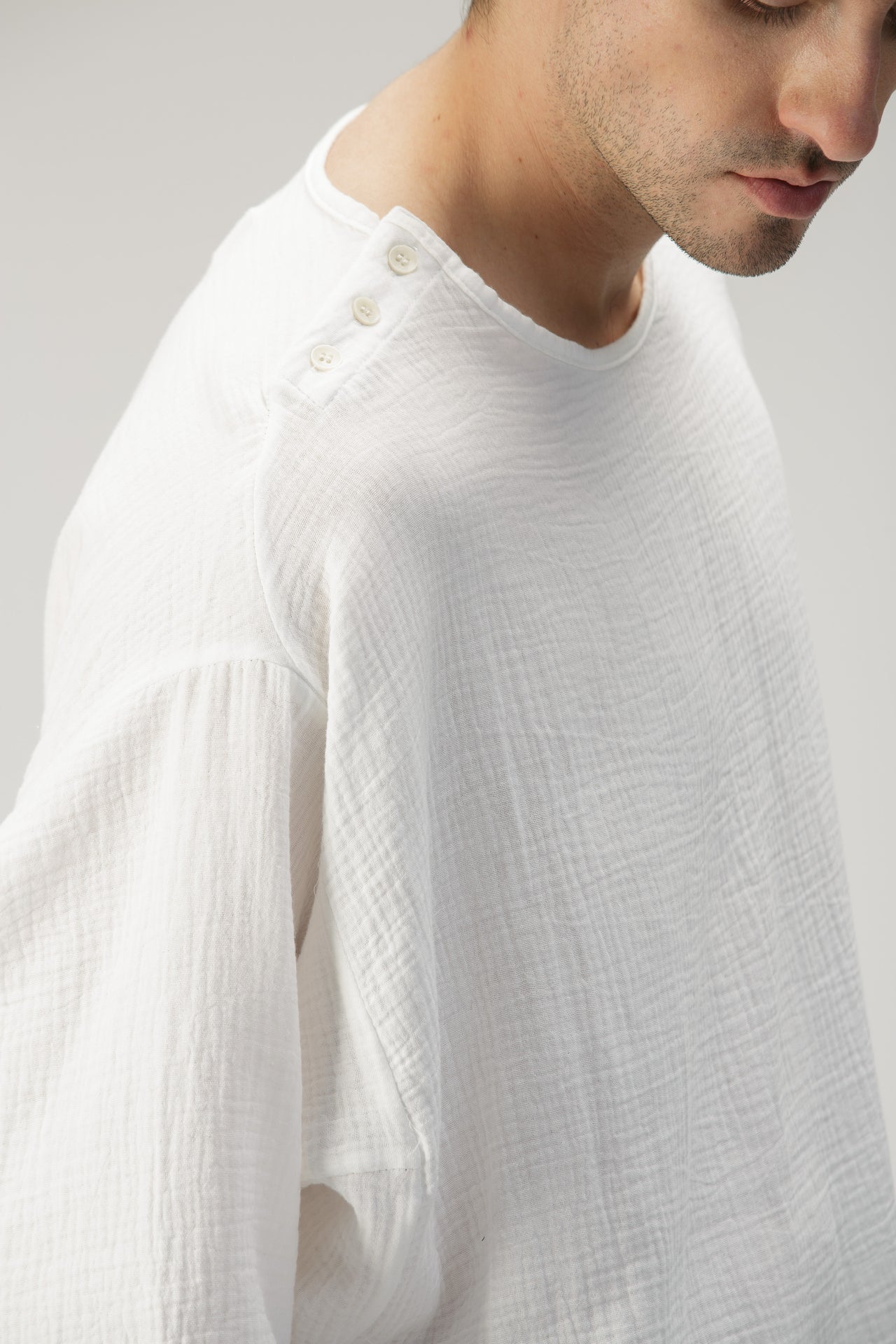 WIDE FIT TOP IN COTTON