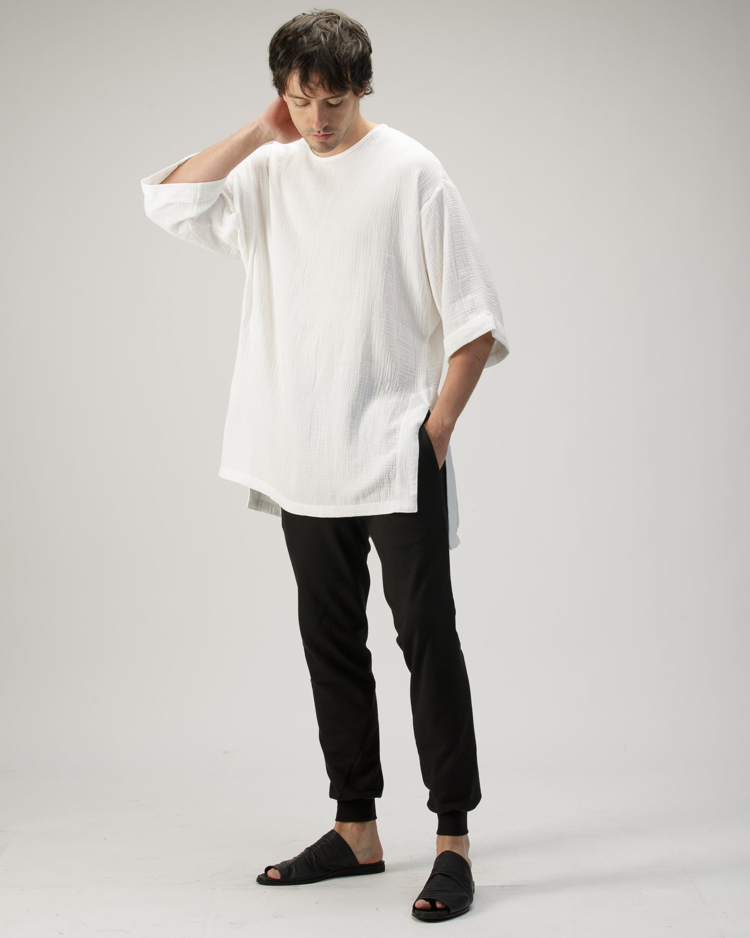 WIDE FIT TOP IN COTTON