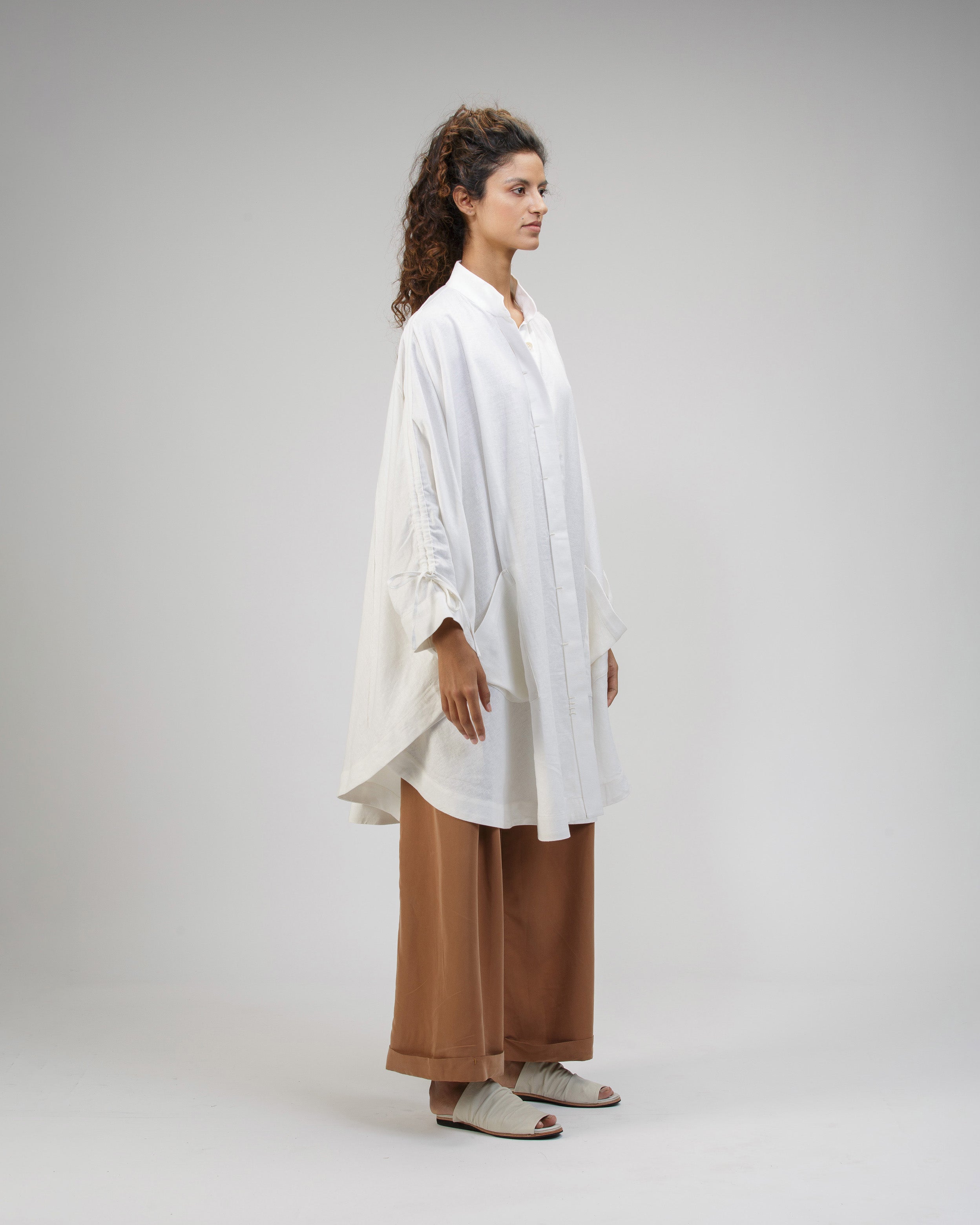 UNISEX IVORY CIRCULAR SUN SHIRT