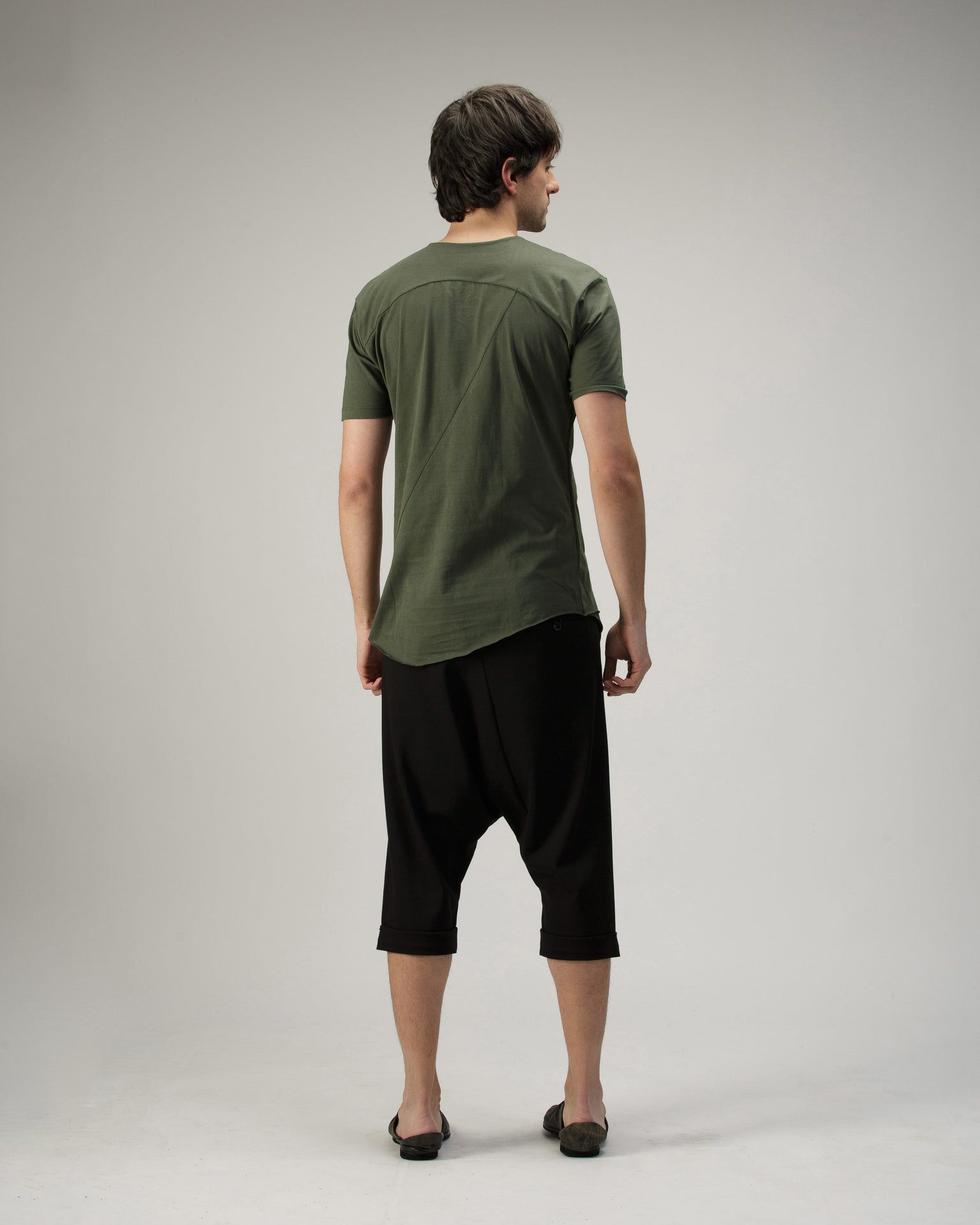 DOUBLE FRONT T-SHIRT IN COTTON