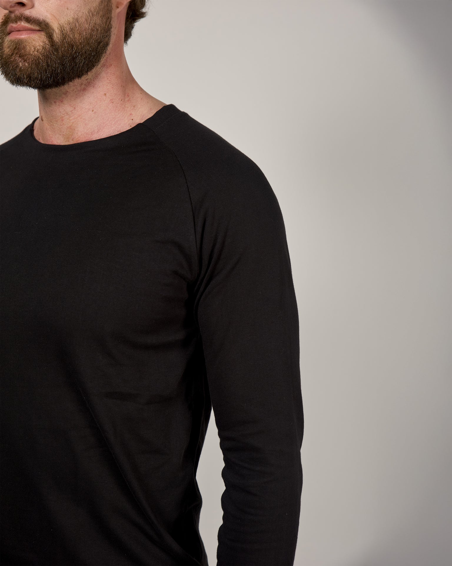 RANGLAN SLEEVE SWEATSHIRT IN COTTON