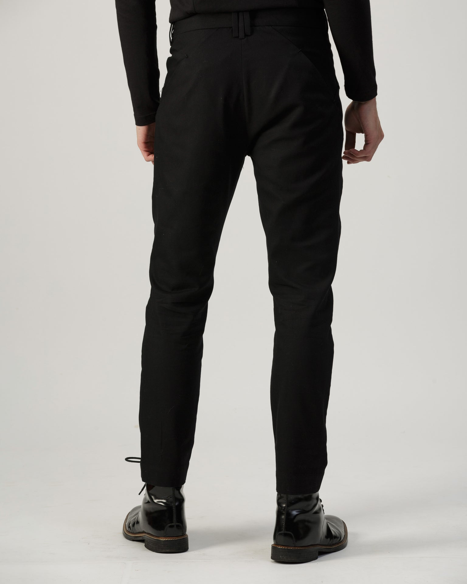 DOUBLE SPHERE SLIM PANTS IN COTTON