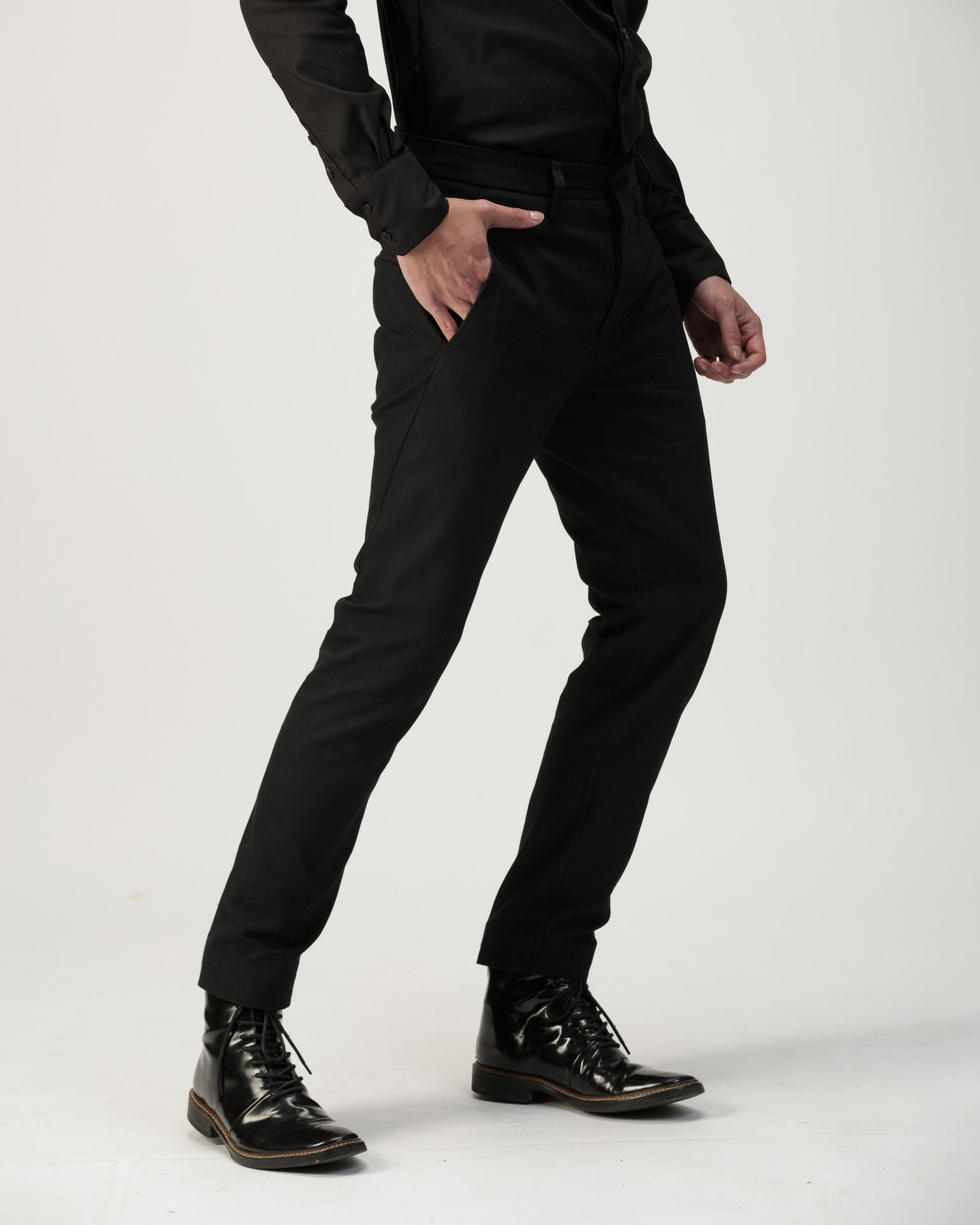 SLIM FIT MONOPLAZA PANTS IN COTTON