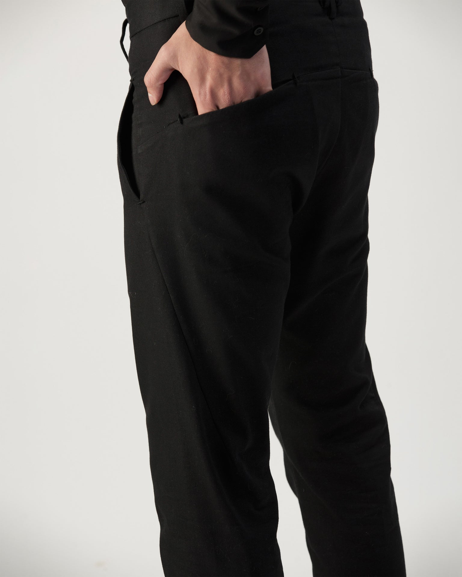 SLIM FIT MONOPLAZA PANTS IN COTTON