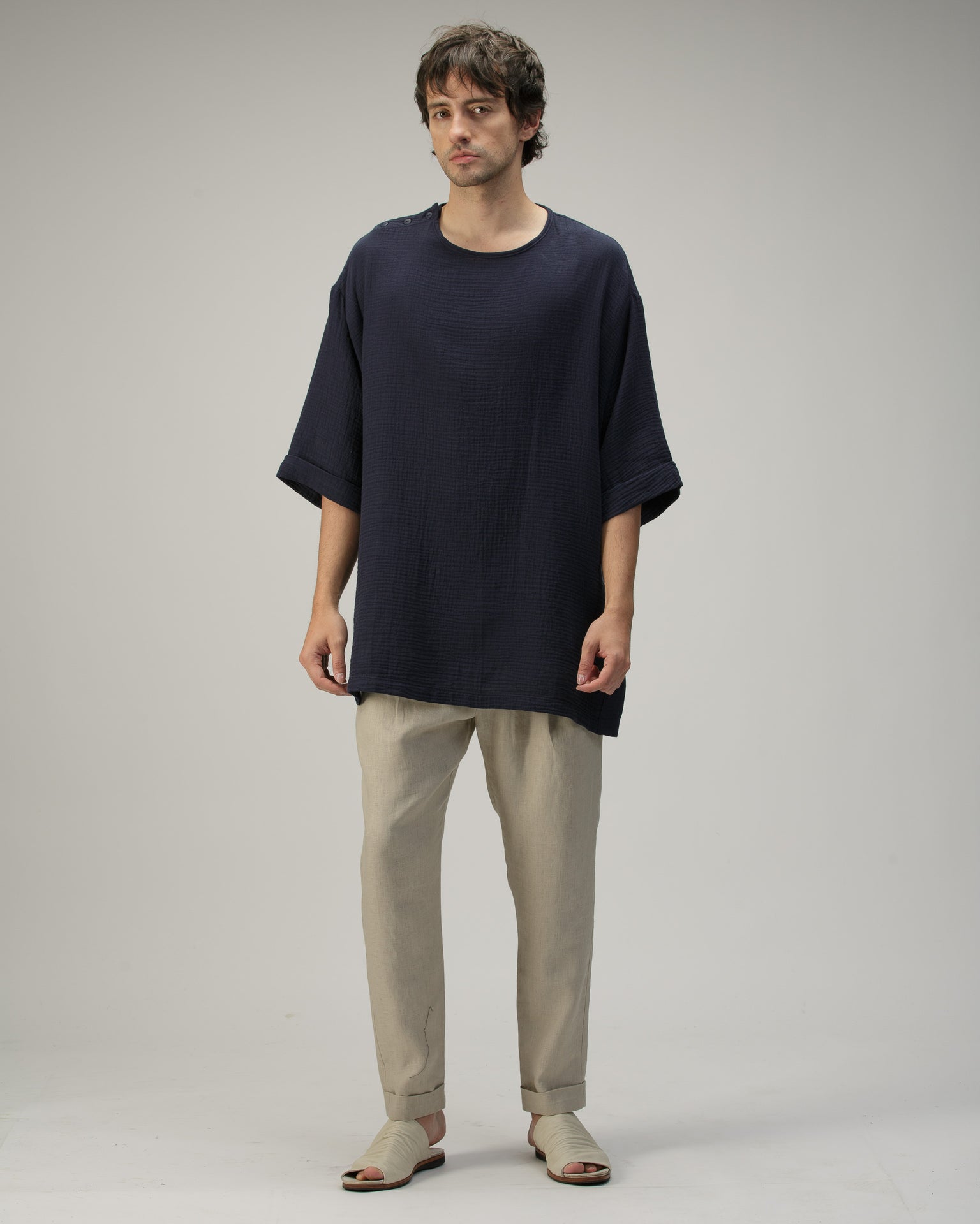 WIDE FIT TOP IN COTTON