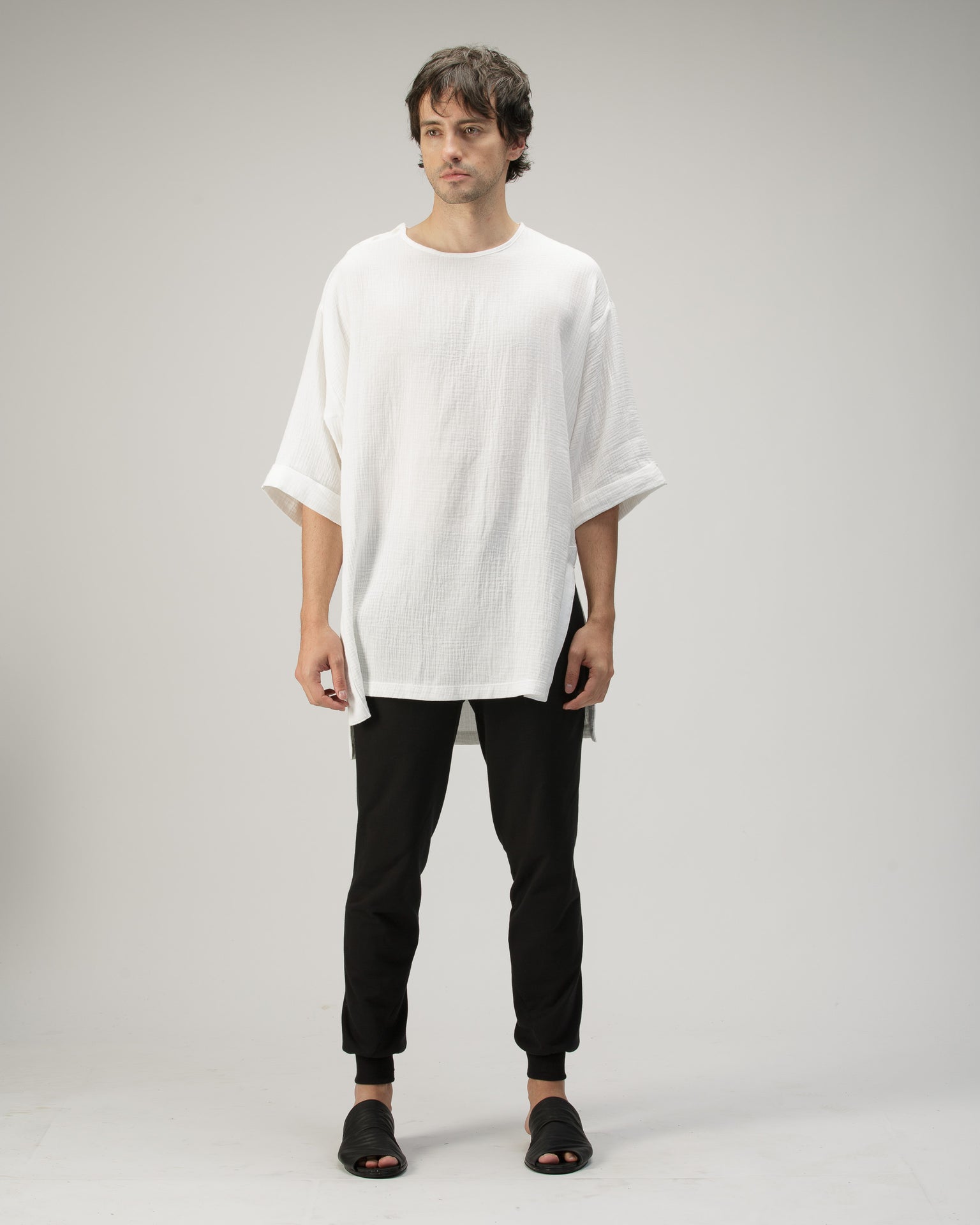 WIDE FIT TOP IN COTTON